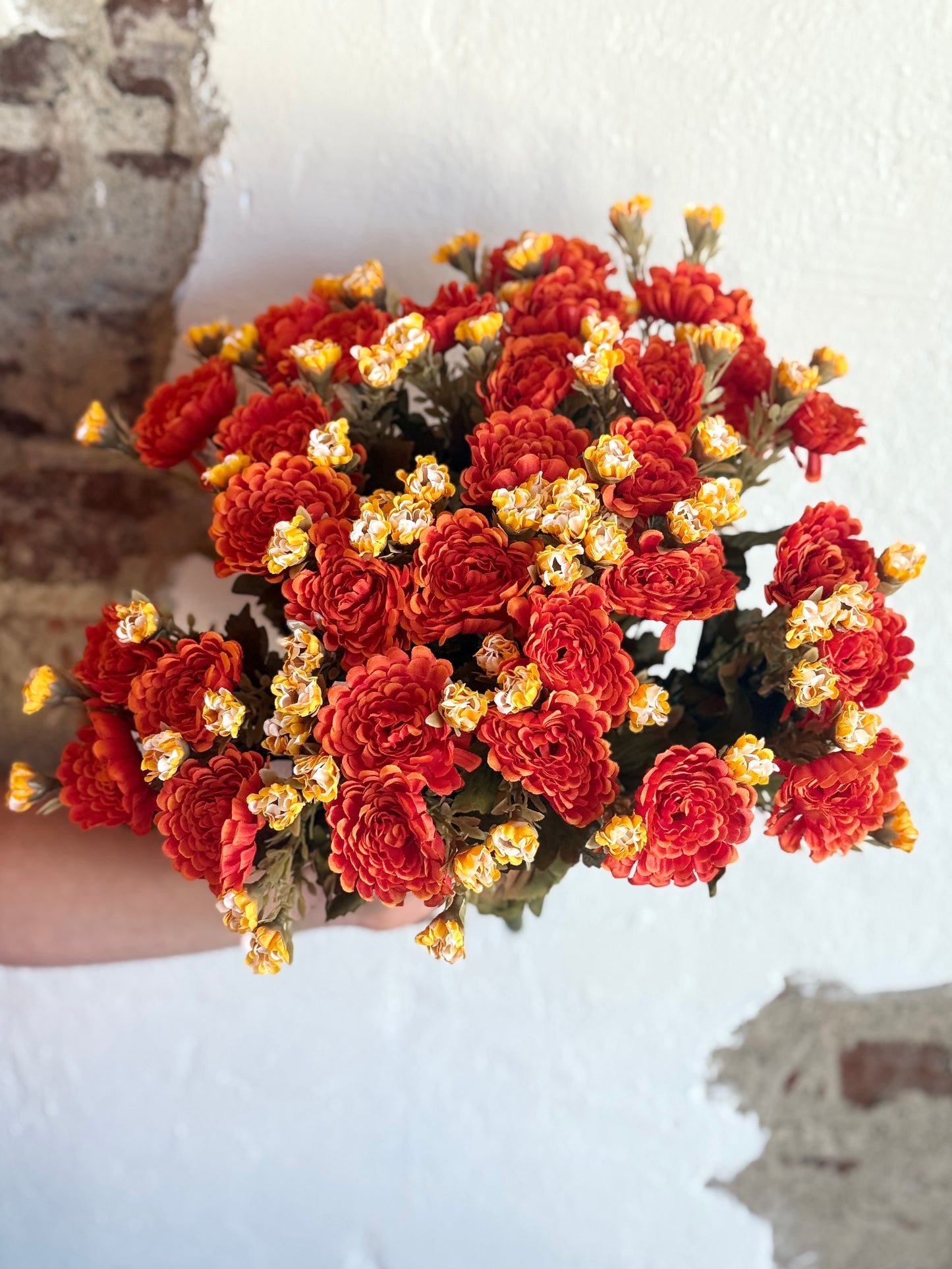 15" MINI MUM BUSH; 2.25" BLOOMS (MULTIPLE OPTIONS)