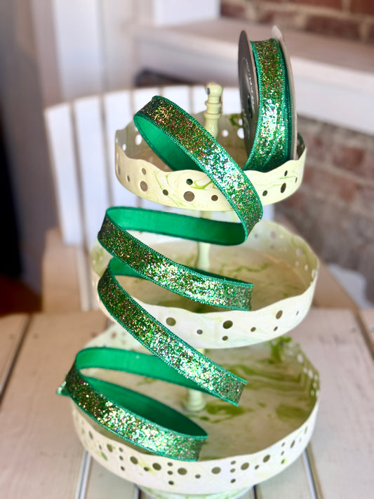 1” Confetti Glitter, SOLD BY THE YARD