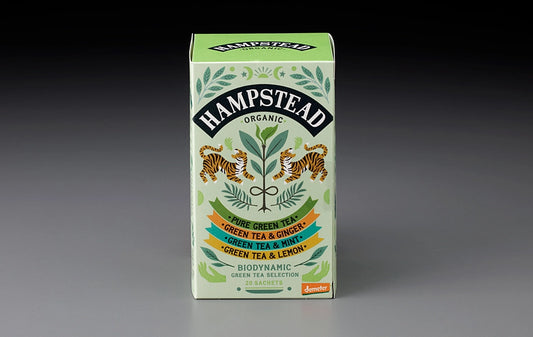 Hampstead Organic Green Tea Selection Pack (20 Teabags)