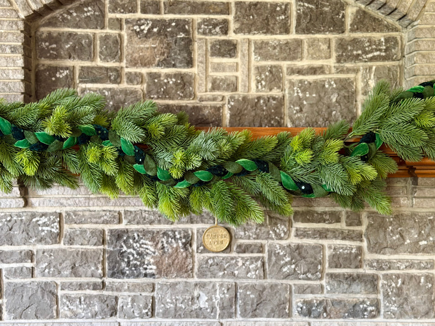 60" VELVET/SEQUIN BRAIDED ROPING