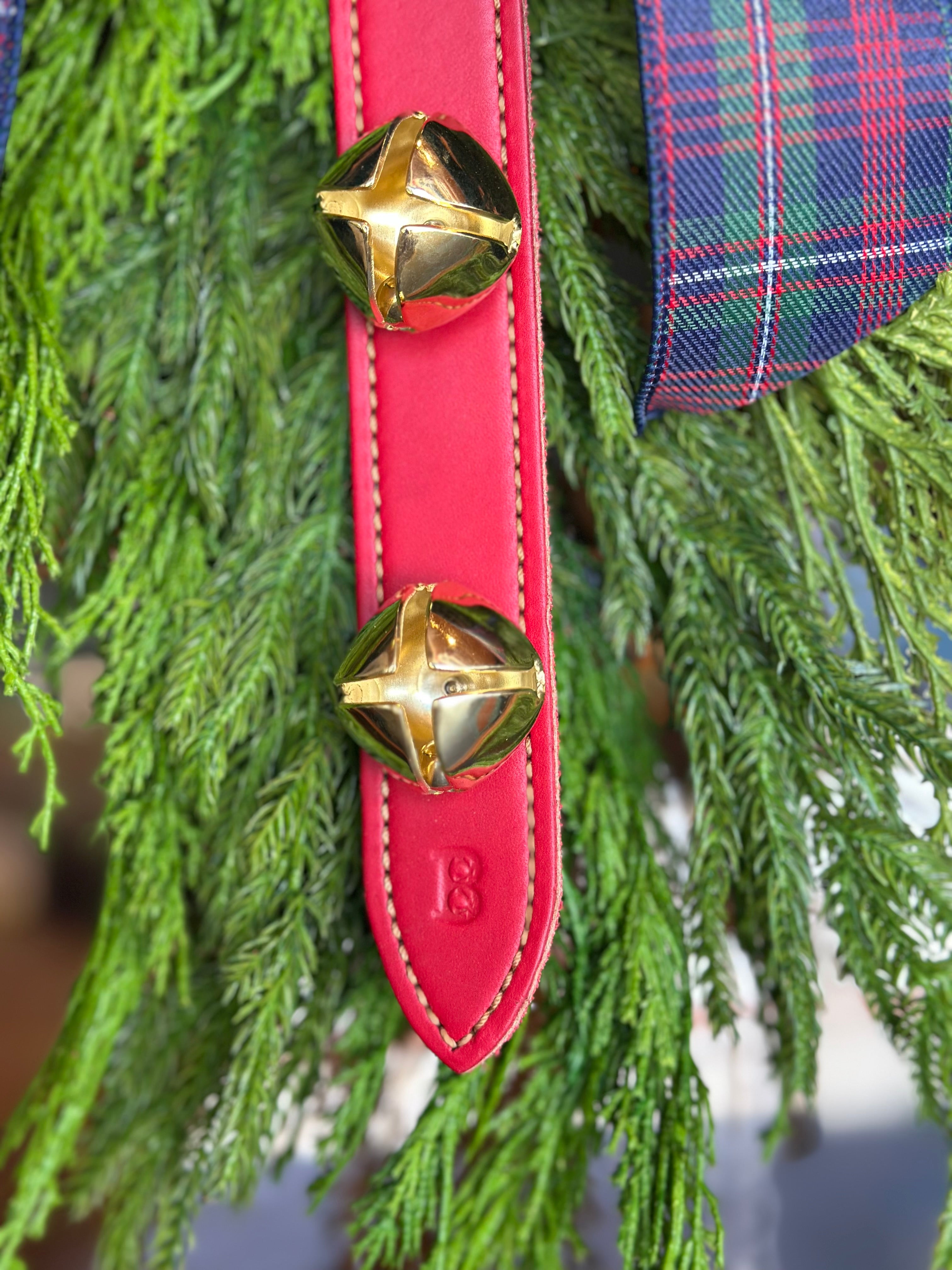 Blue Plaid Drop with Belsnickel Strap