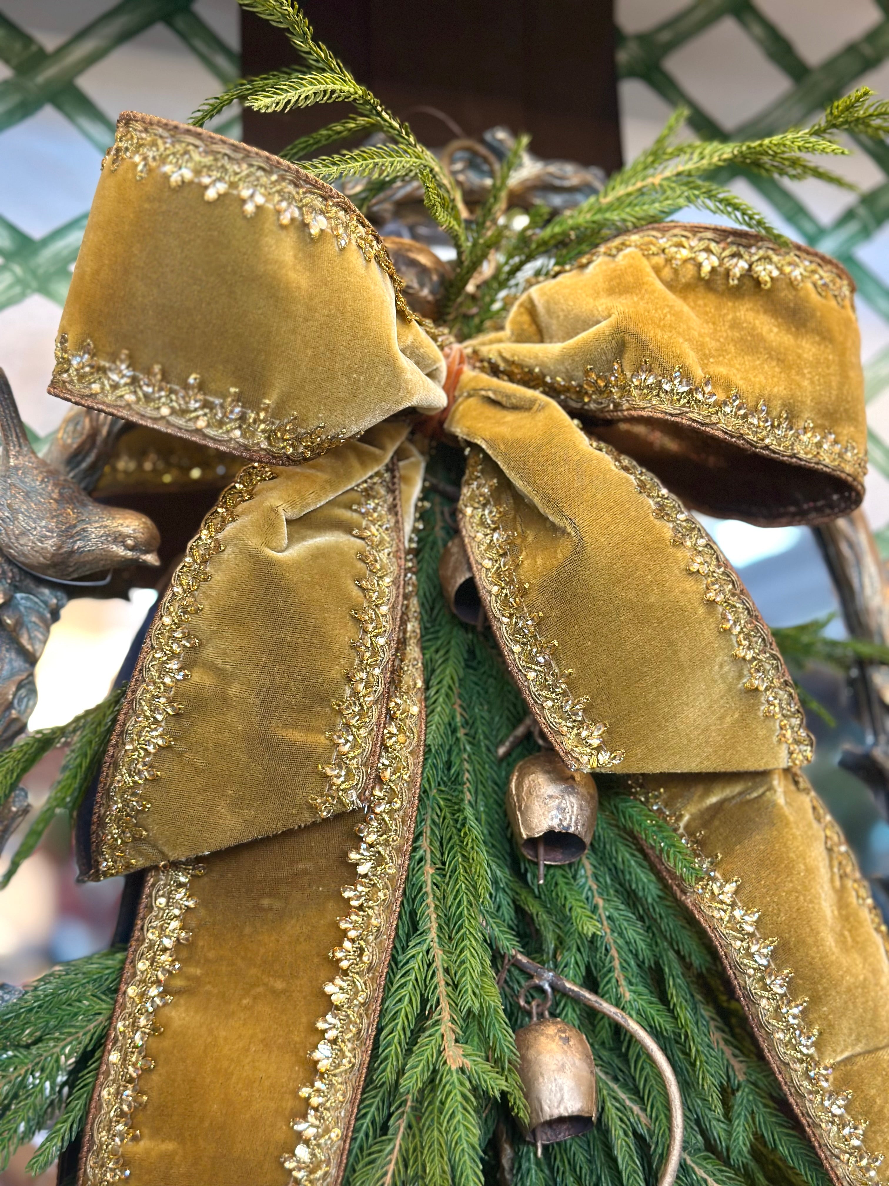 Gold Contessa and Bells Swag
