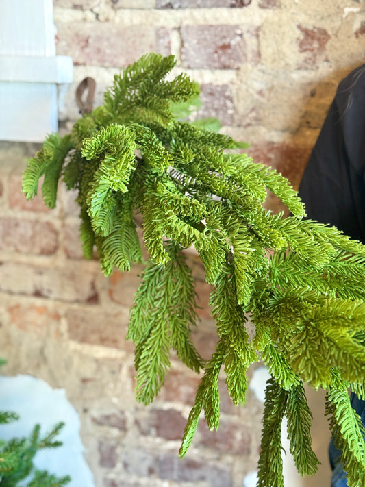 48" REAL TOUCH NOBLE FIR GARLAND