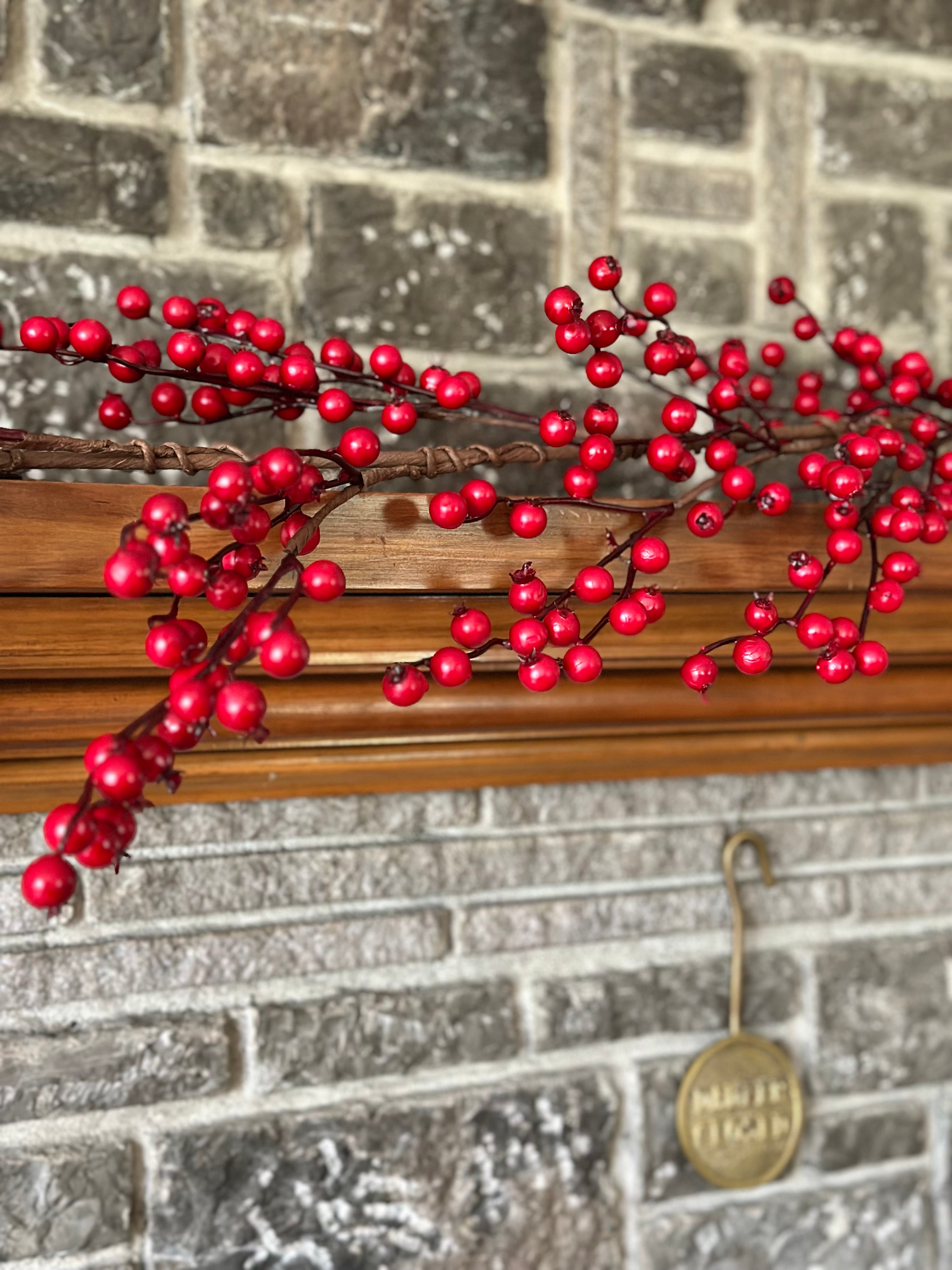 60” Waterproof Berry Garland