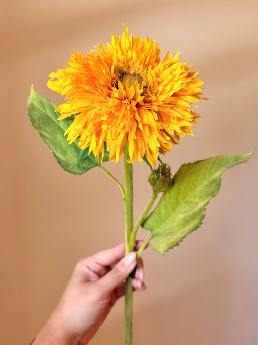 22” Yellow Aster Stem