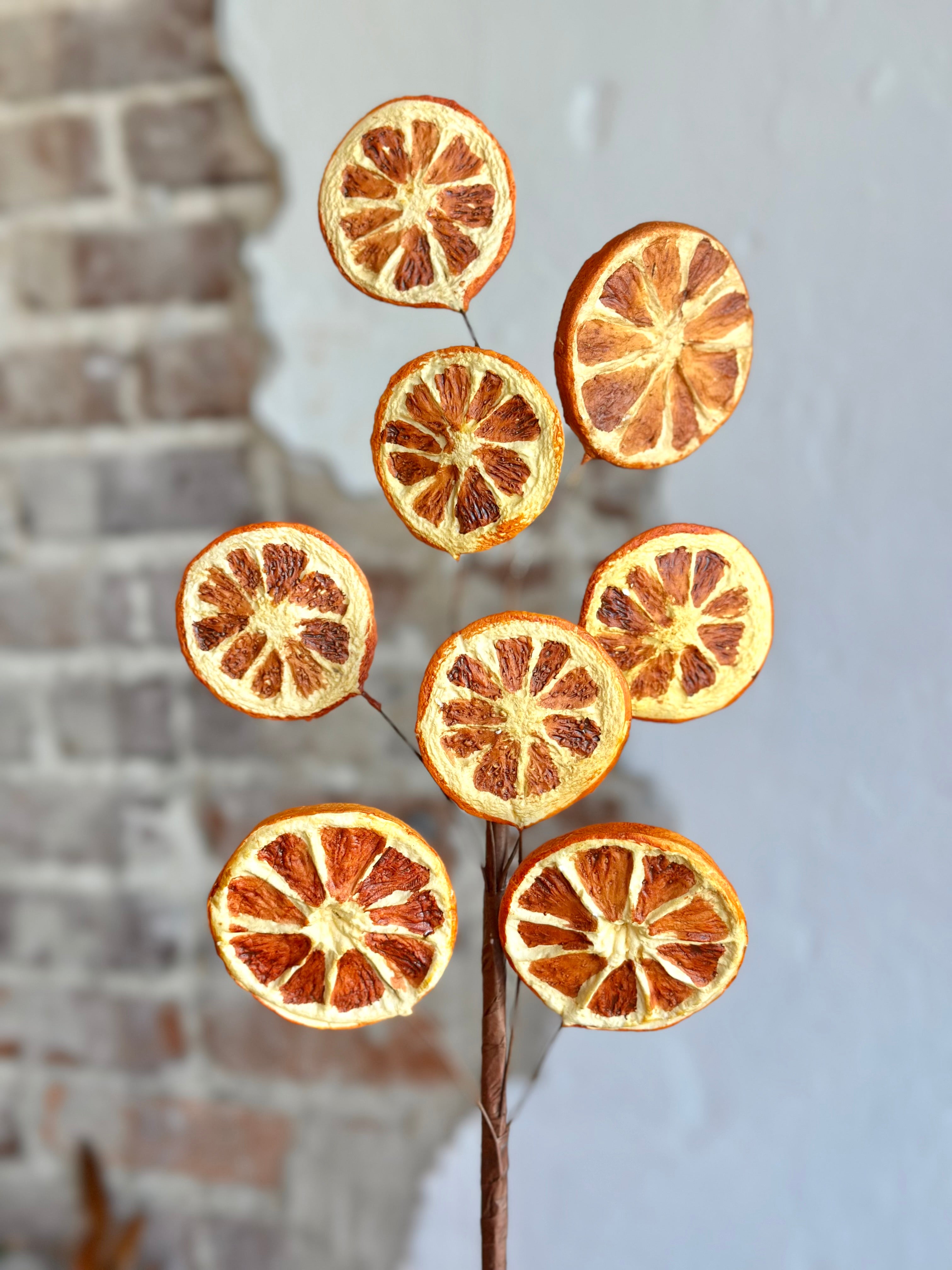 18.5" ORANGE SLICE SPRAY