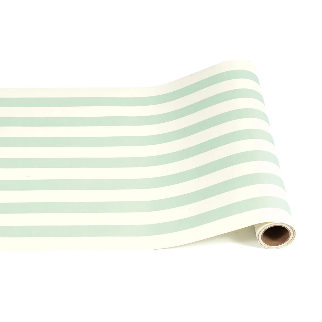 Hester & Cook Seafoam Classic Stripe Runner