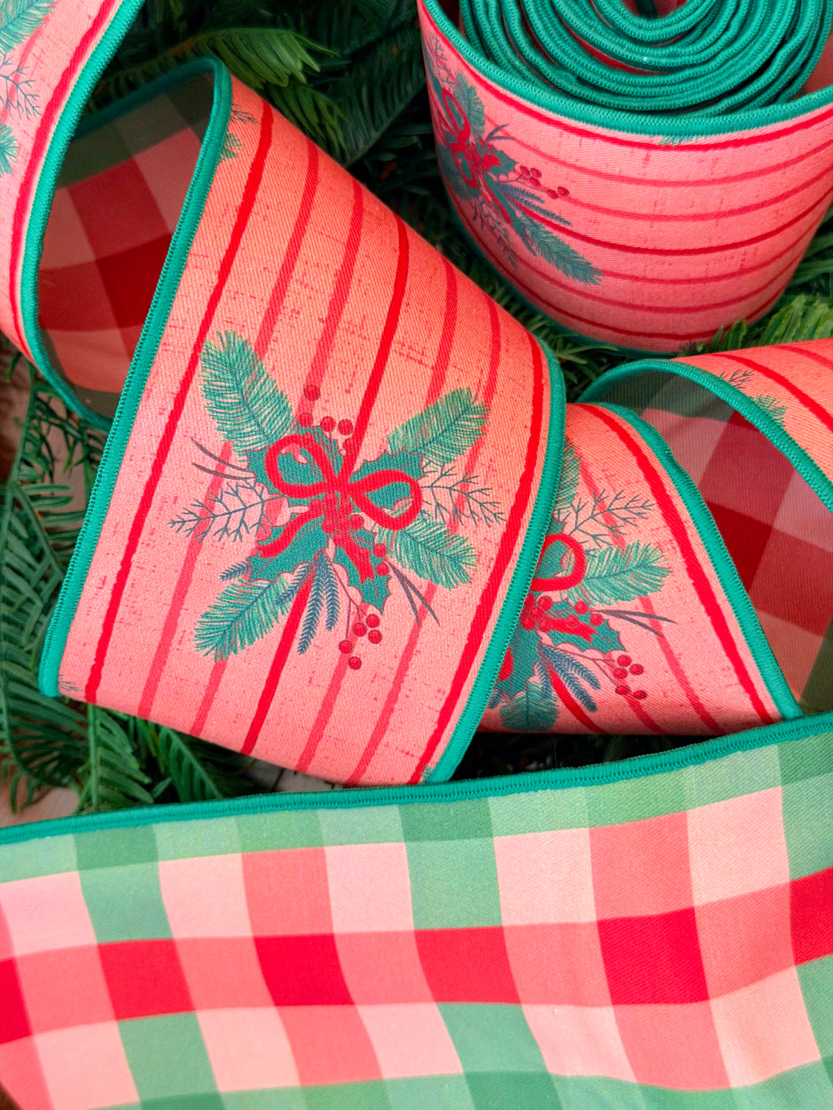 Home for the Hollydays Ribbon
