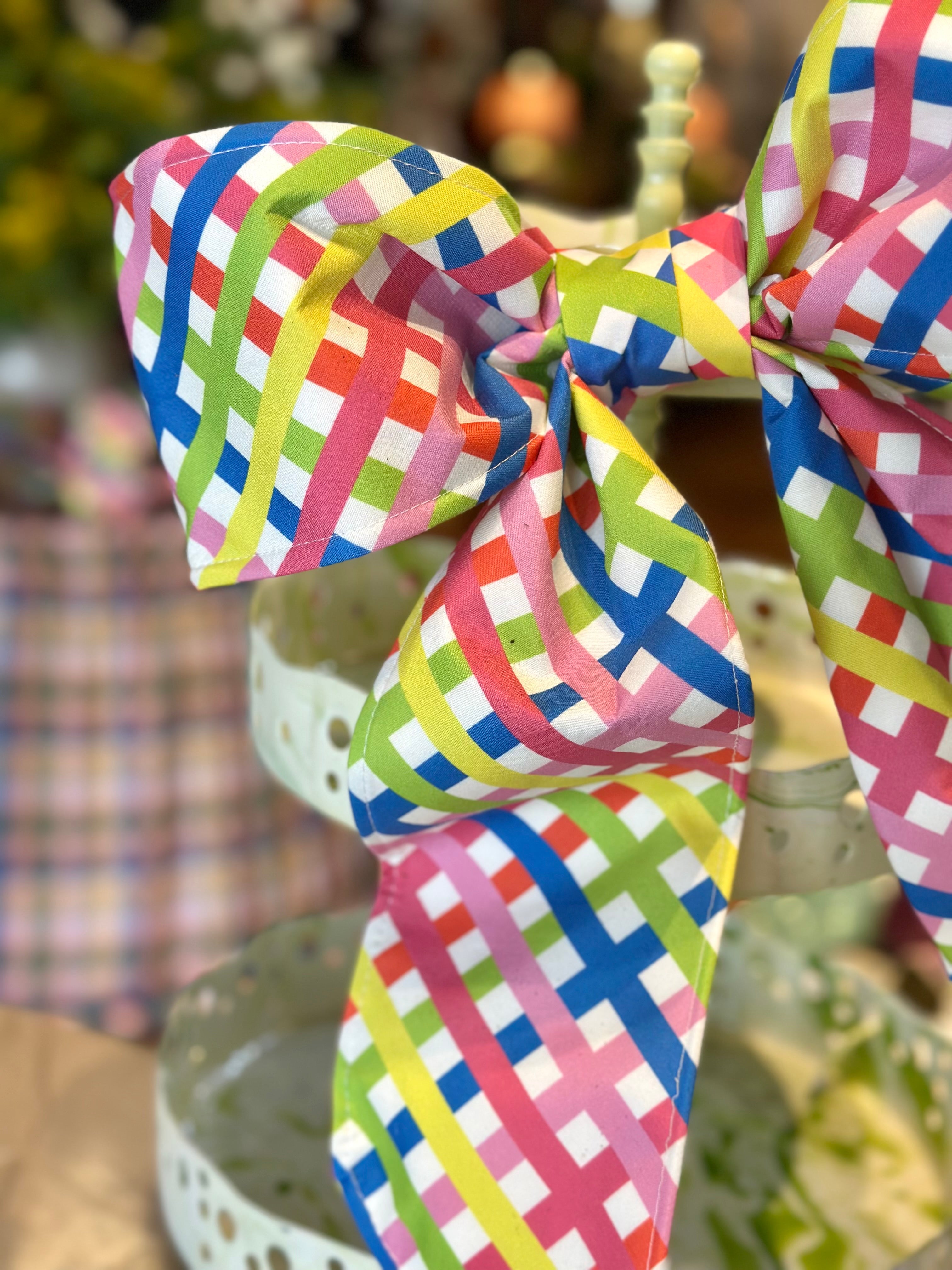 18" Sweet Weave Clip on Bow