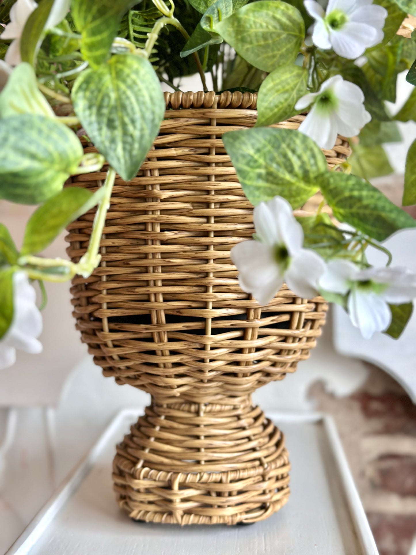 Petunia & Fern Arrangement
