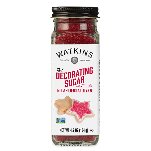 Red Decorating Sugar- 4.7 oz