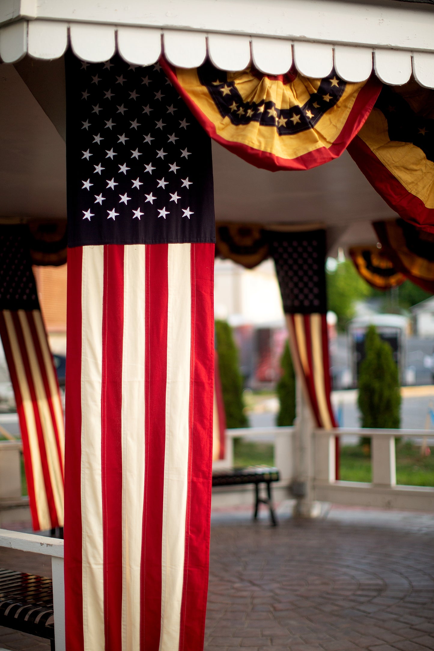 Aged Flag Bunting - 30" x 16.5"