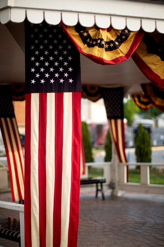 Aged Flag Bunting - 30" x 16.5"