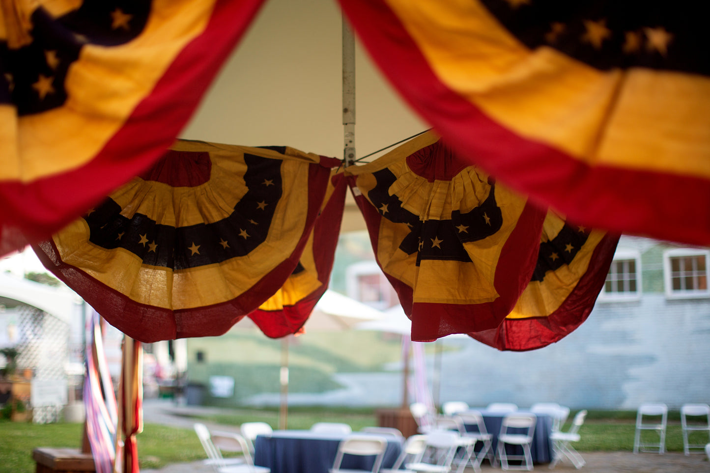 Aged Flag Bunting - 55” x 29”