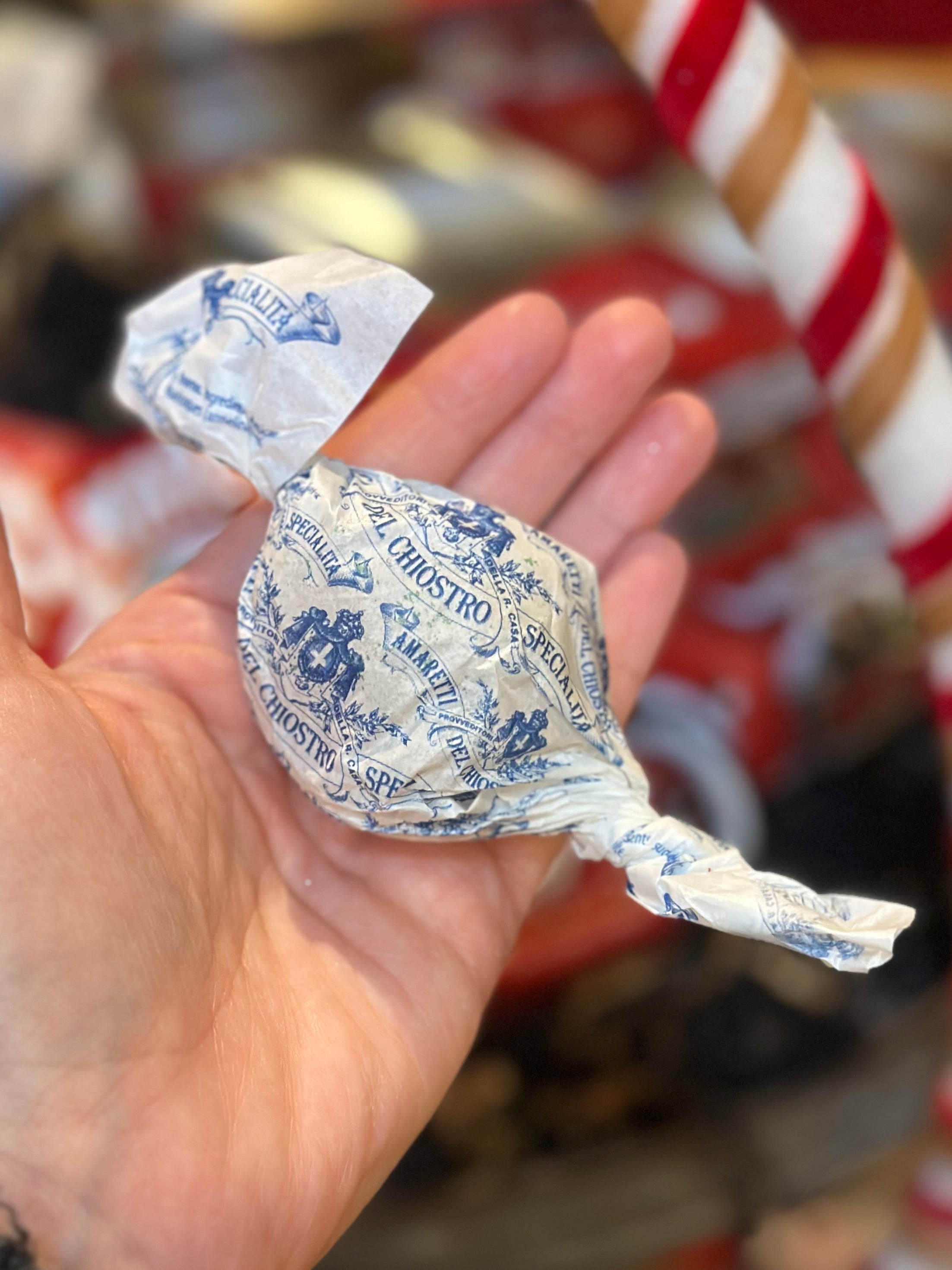 Amaretti Del Chiostrol- Biscotti Cookie with Apricot Kernels