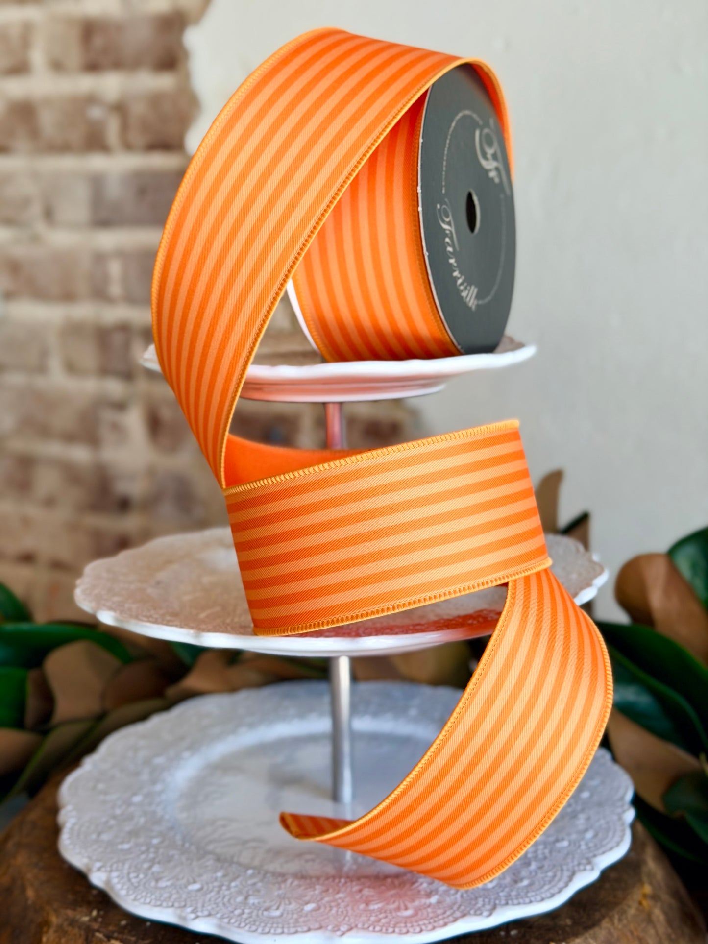 2.5” Monochrome Stripes, Orange