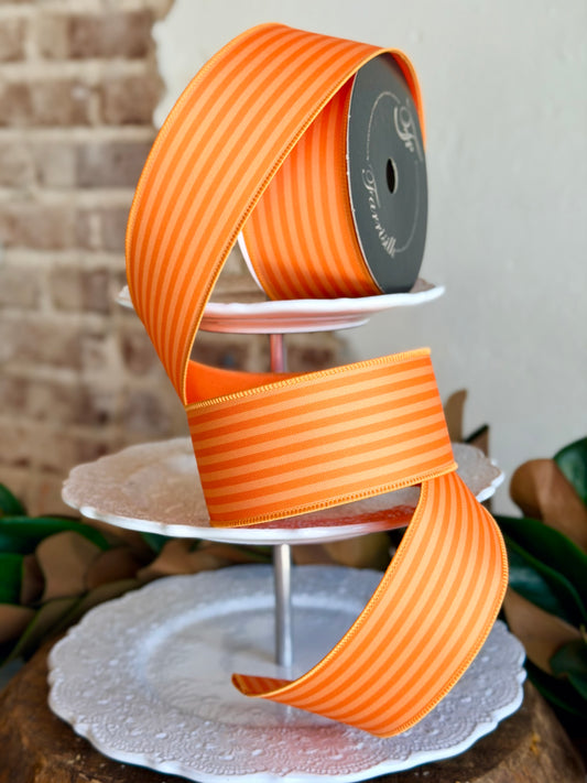 2.5” Monochrome Stripes, Orange