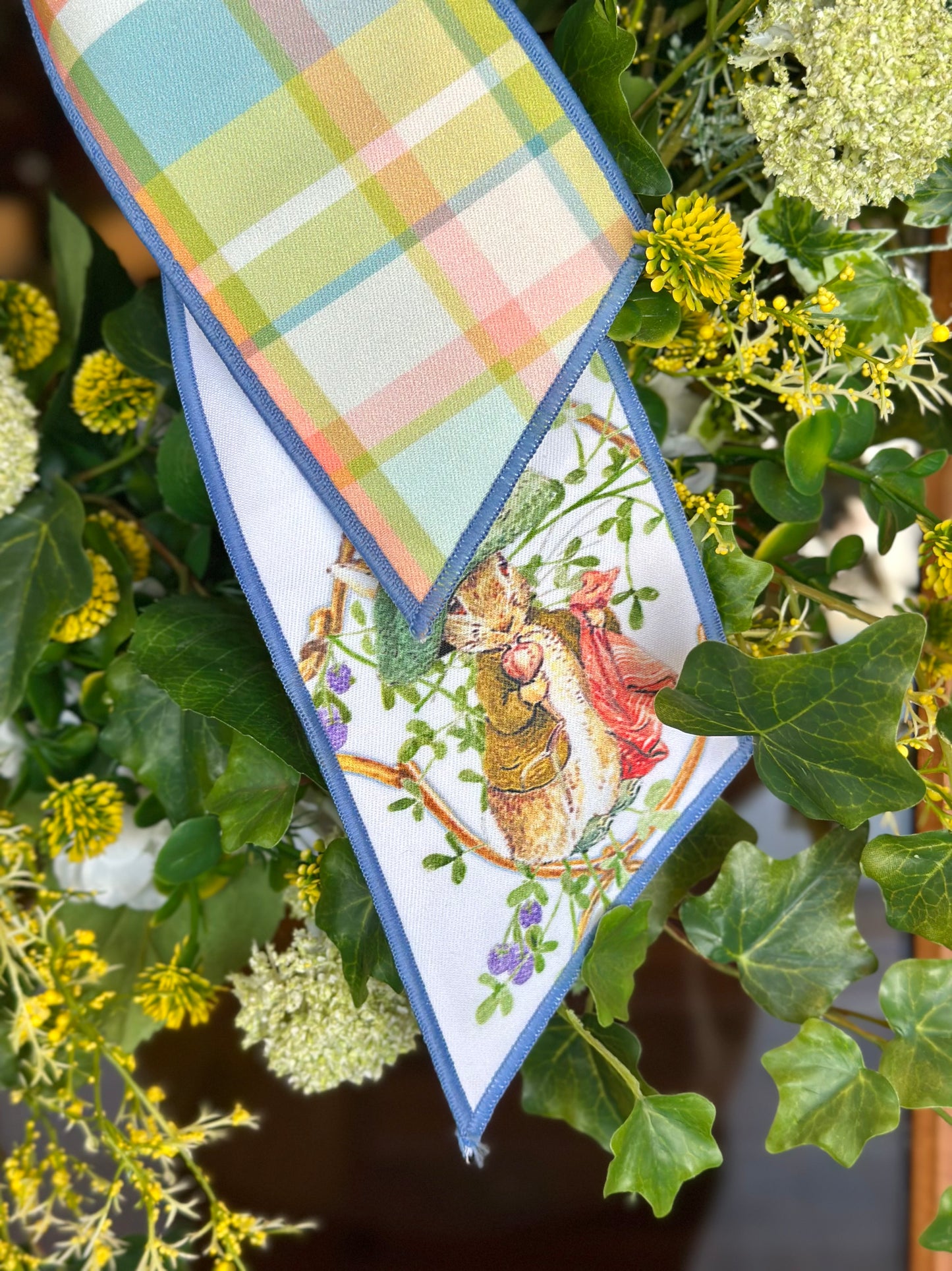 Mr. Jeremy Fisher & Mrs. Rabbit Bow