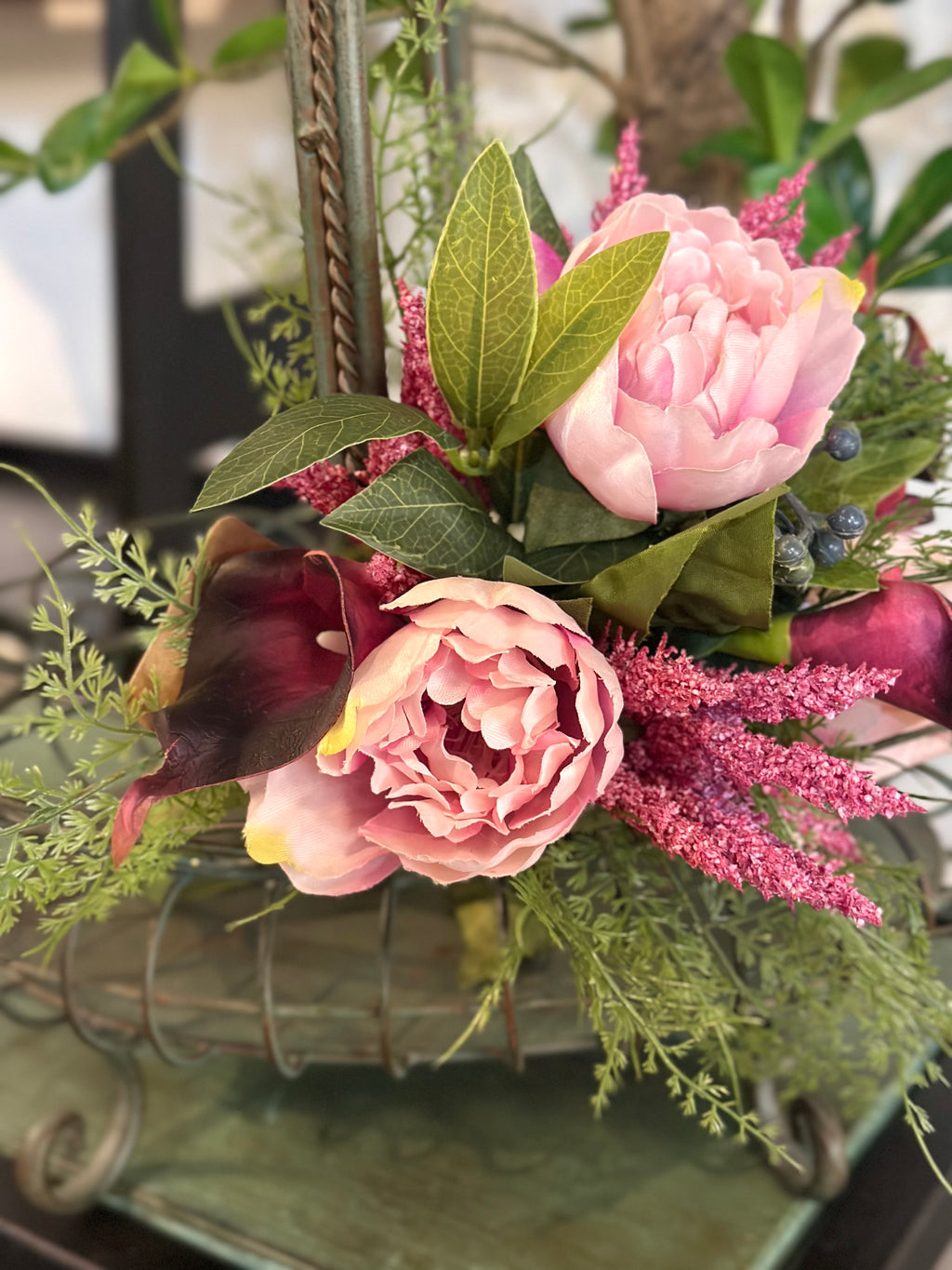 Peony Calla Lilies Bouquet