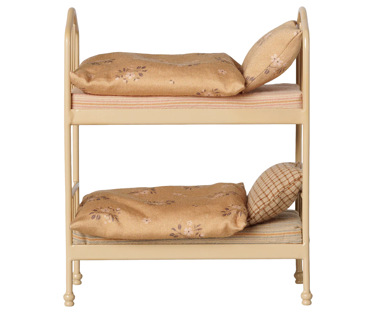 Maileg - Bunk Bed, Mouse - Wheat