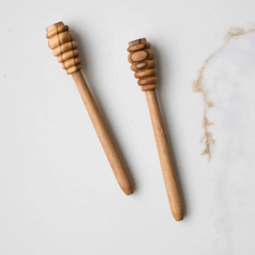 Olive Wood Honey Dipper