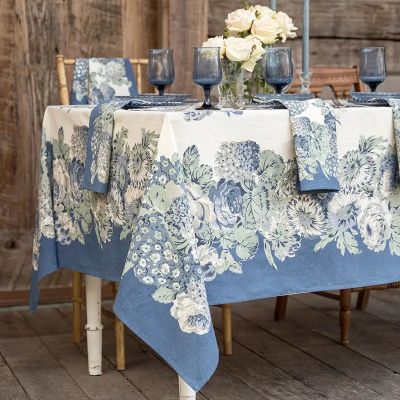 Autumn Gathering Tablecloth - Blue - 60x90