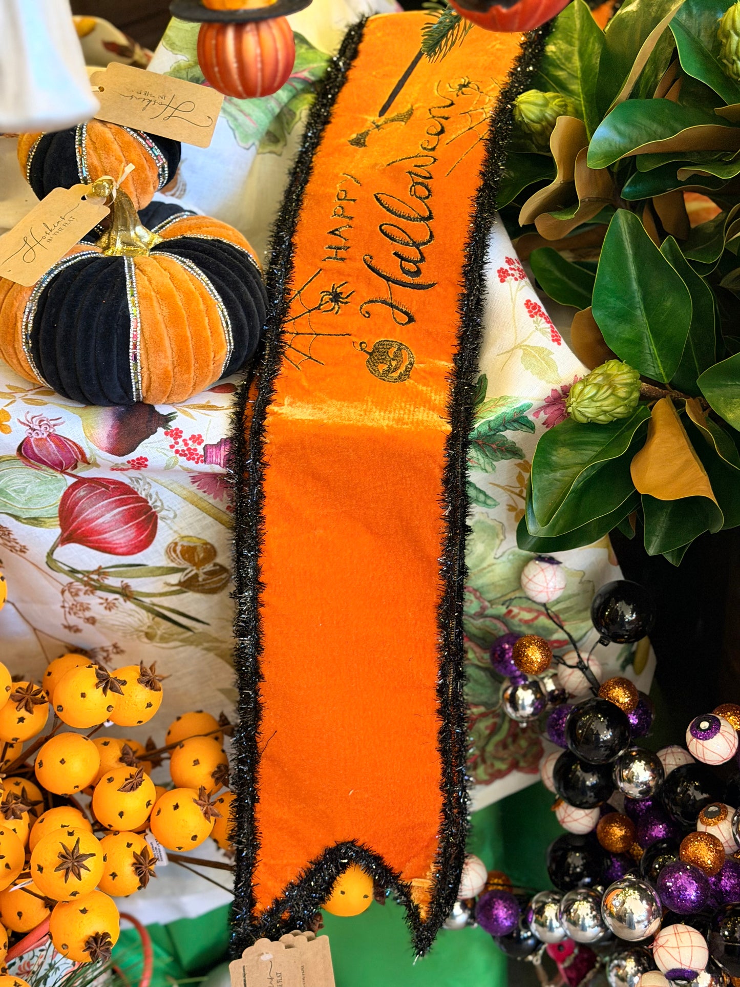 6X44" "HAPPY HALLOWEEN " BANNER