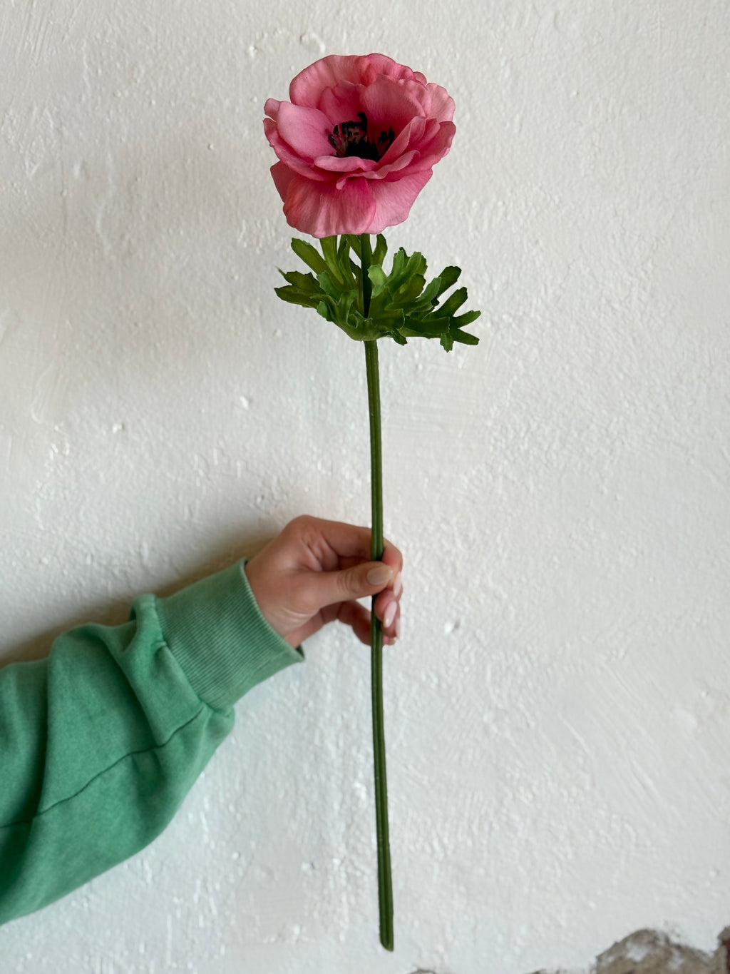 20.5" Coral Real Touch Buttercup Wildflower