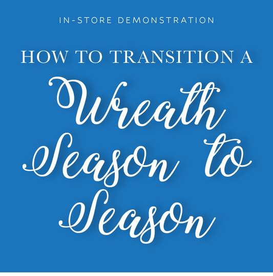 How to Transition a Wreath from Season to Season