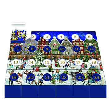Puzzle Advent Calendar "Winter Evening in the City"