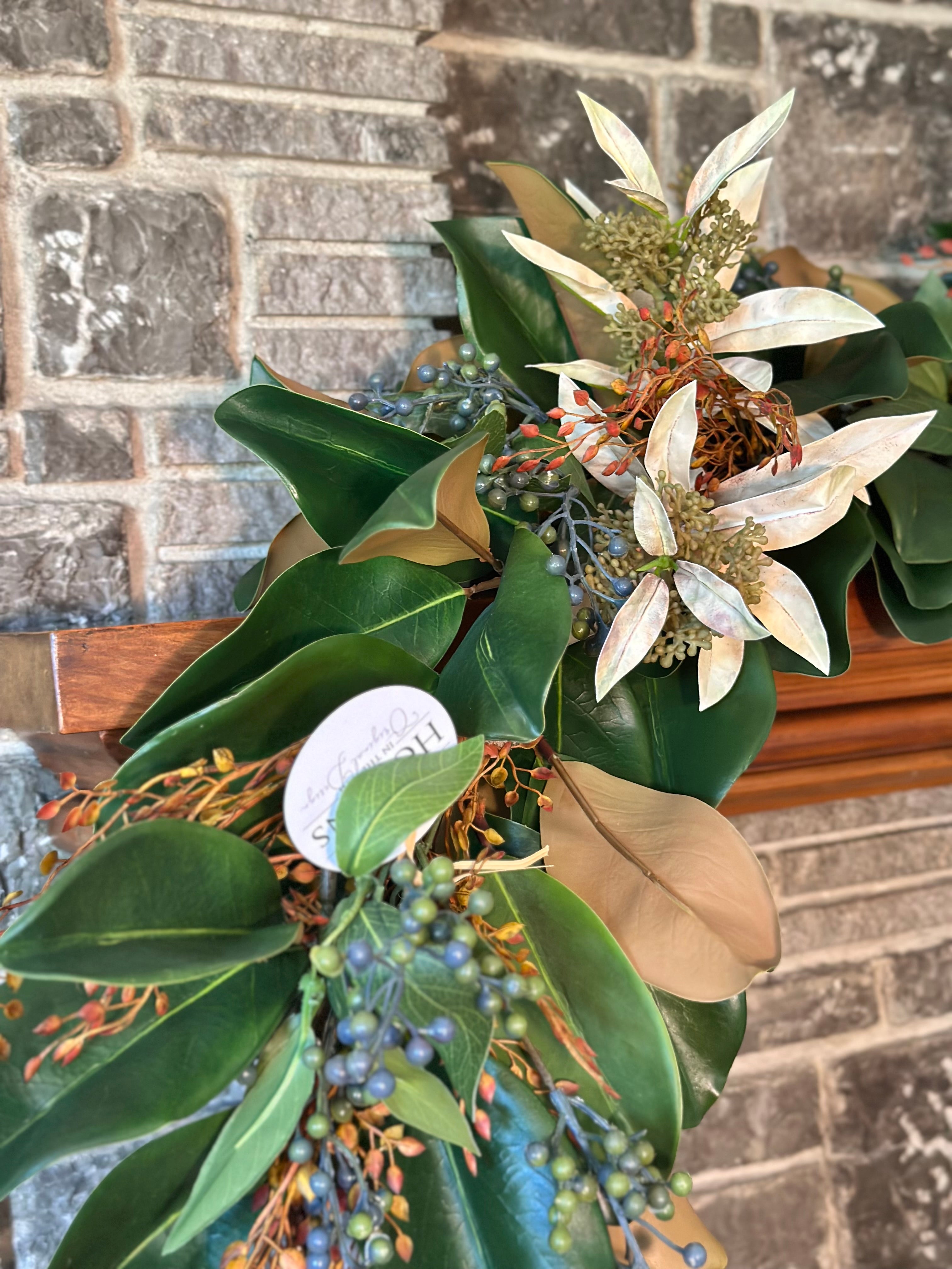 Magnolia Berry and Artemesia Garland