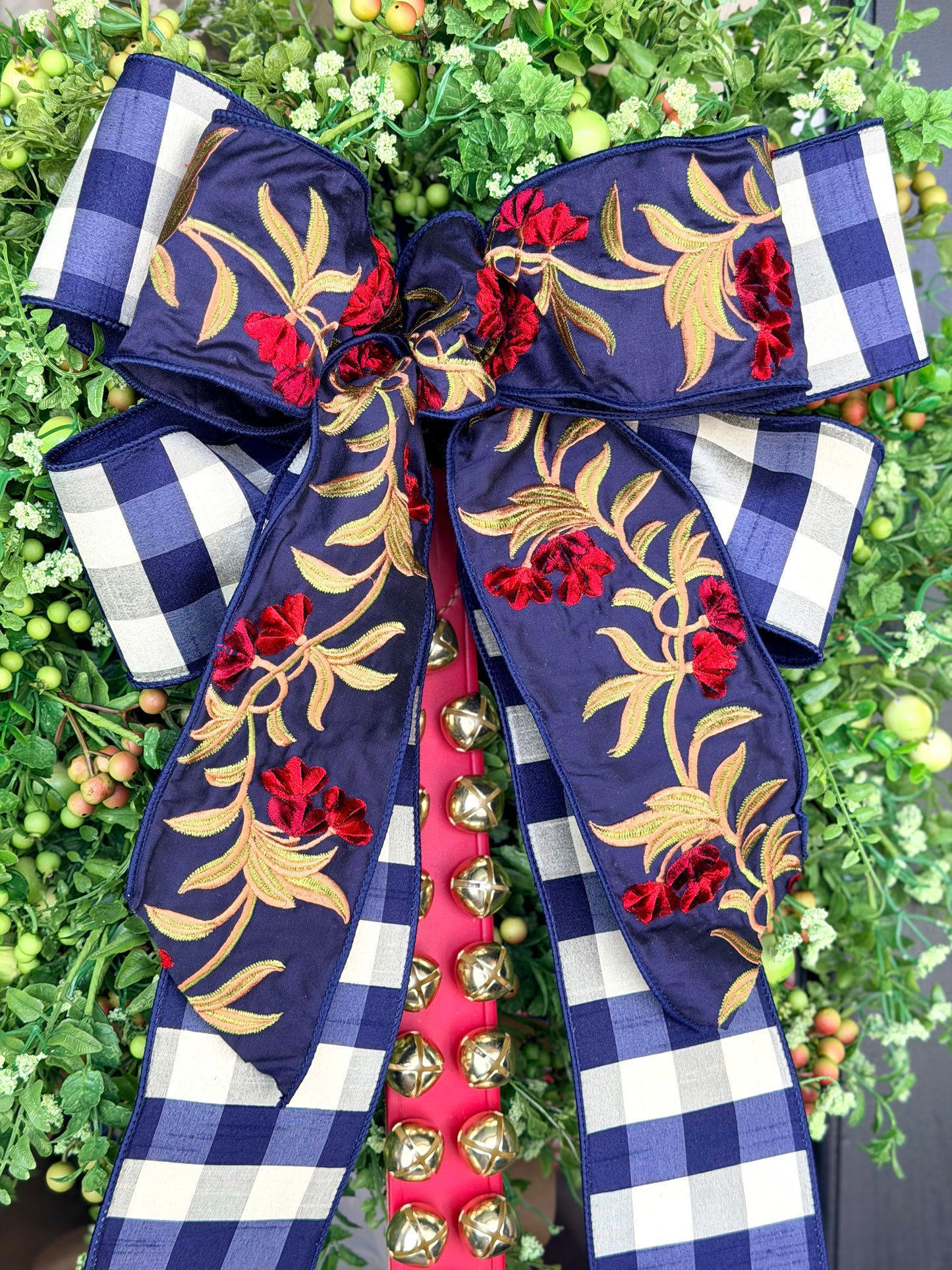 Berries & Bells - Wreath & Bow