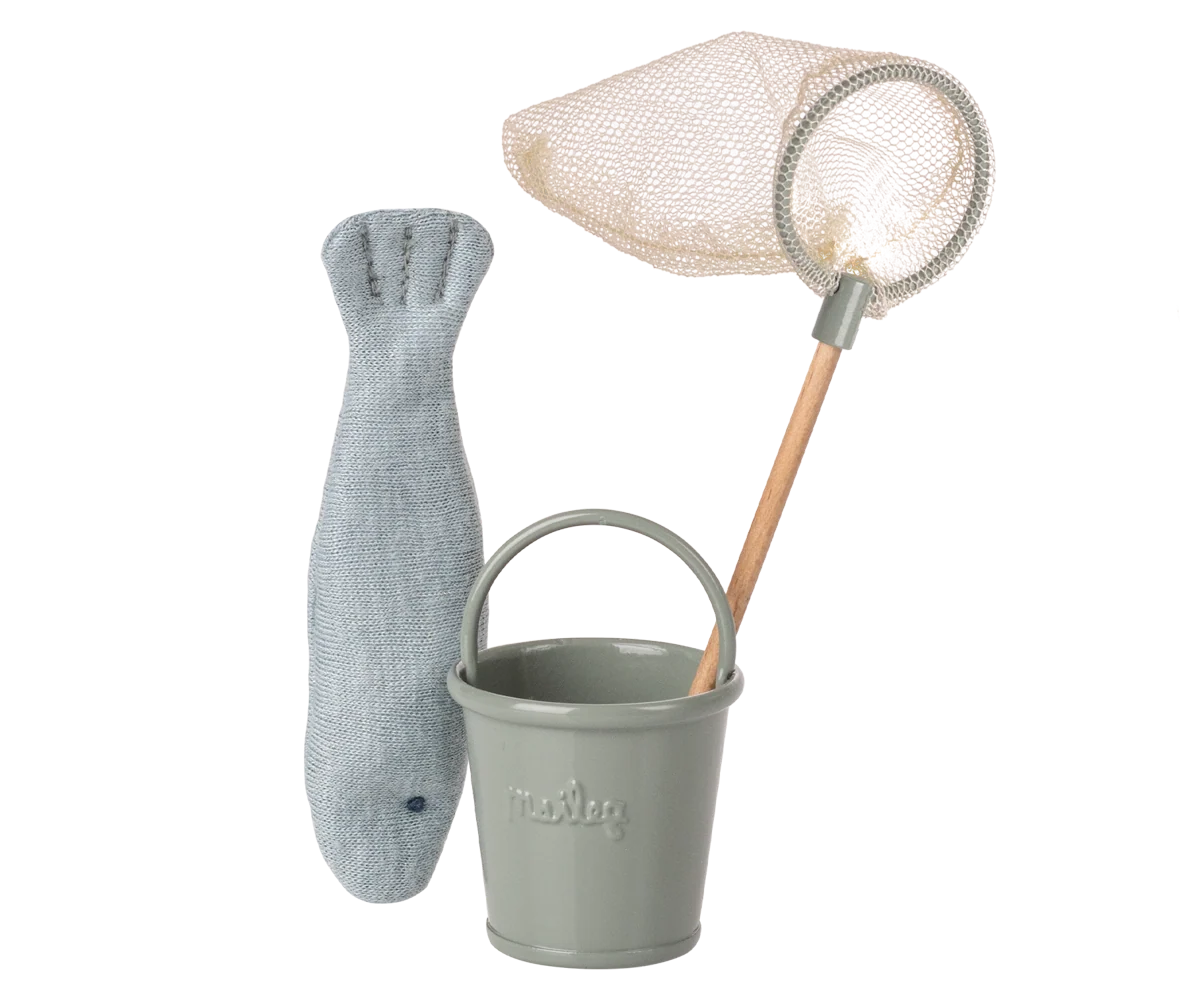 Maileg - Fishing set, Mouse