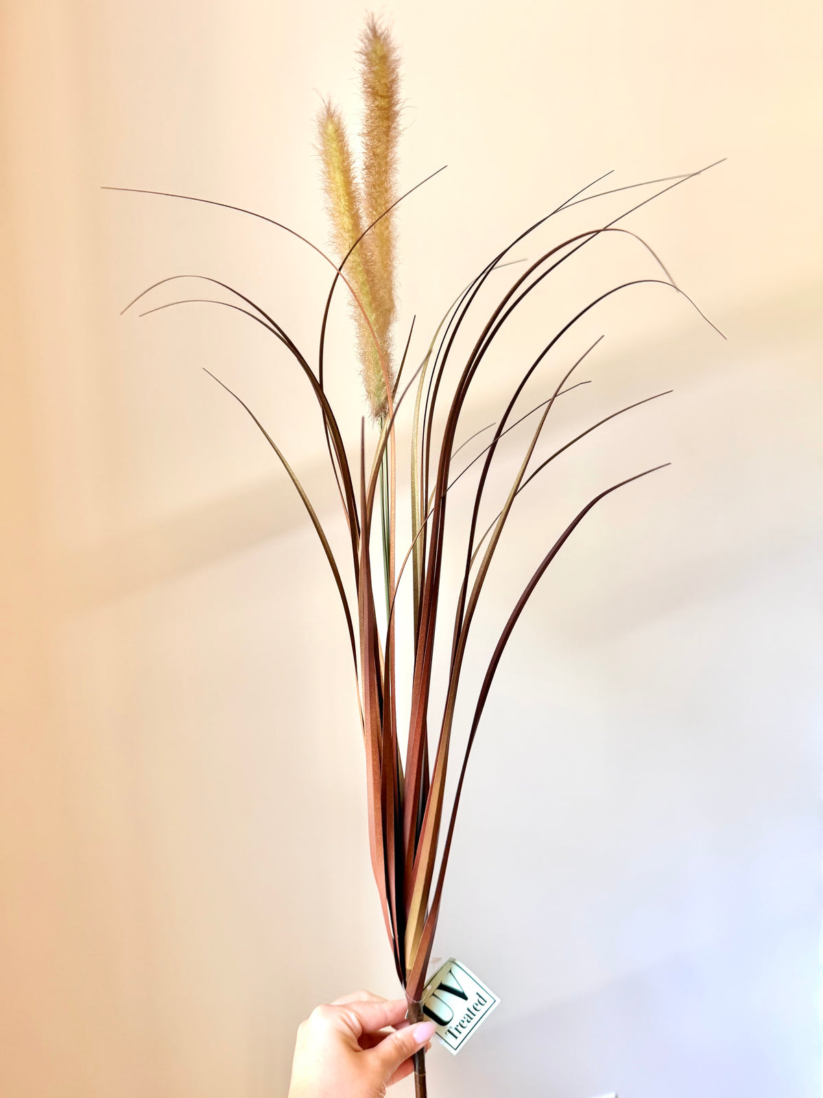 36" UV AUTUMN FOUNTAIN PLUME GRASS SPRAY
