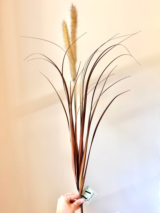 36" UV AUTUMN FOUNTAIN PLUME GRASS SPRAY
