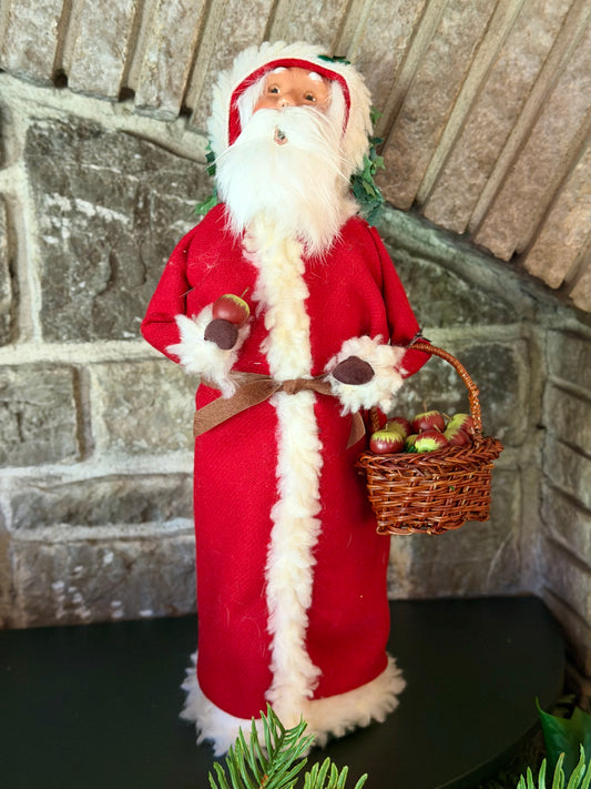 Byers’ Choice Santa Feeding Reindeer