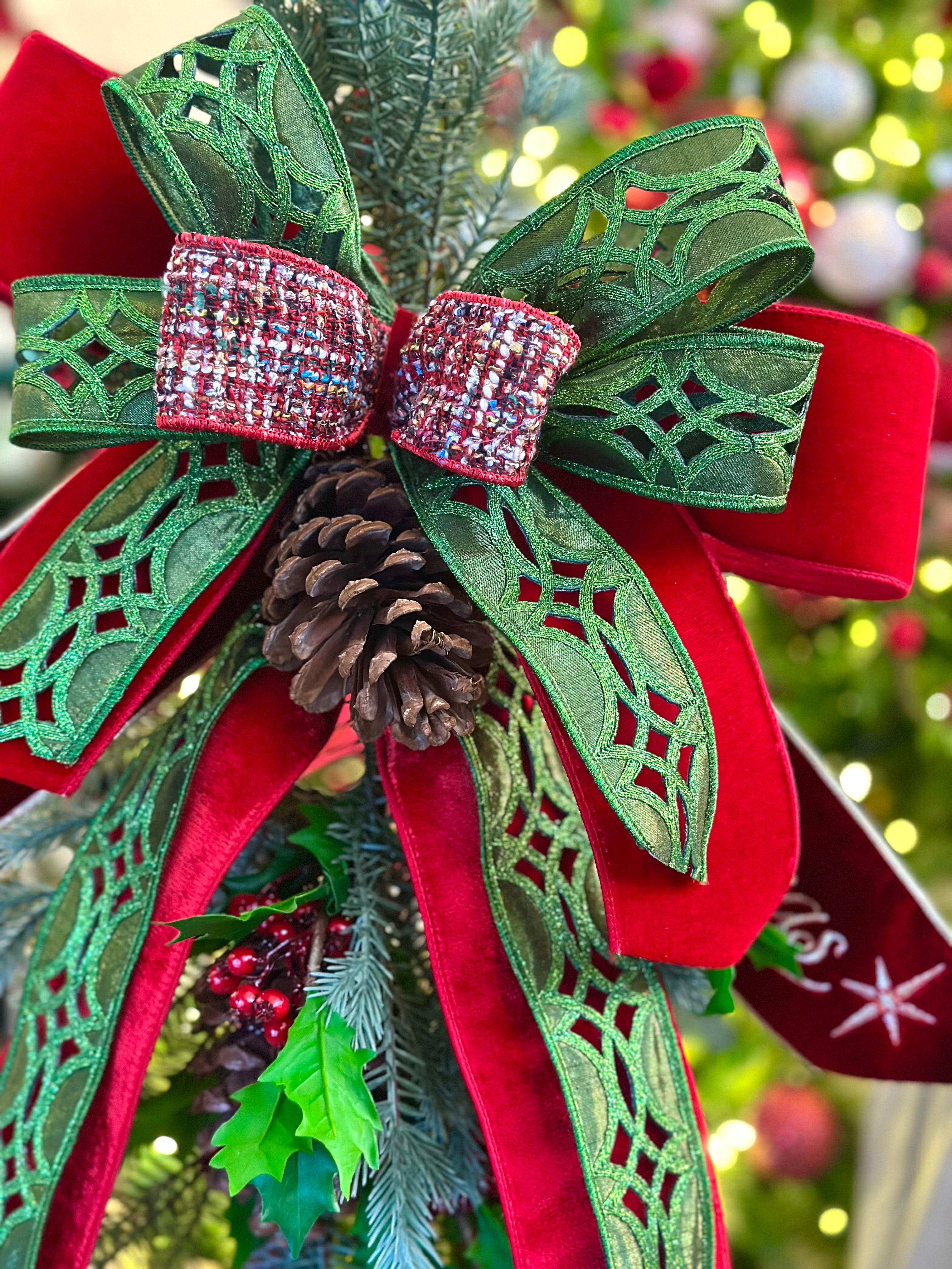 Merry Christmas and Tweed Swag