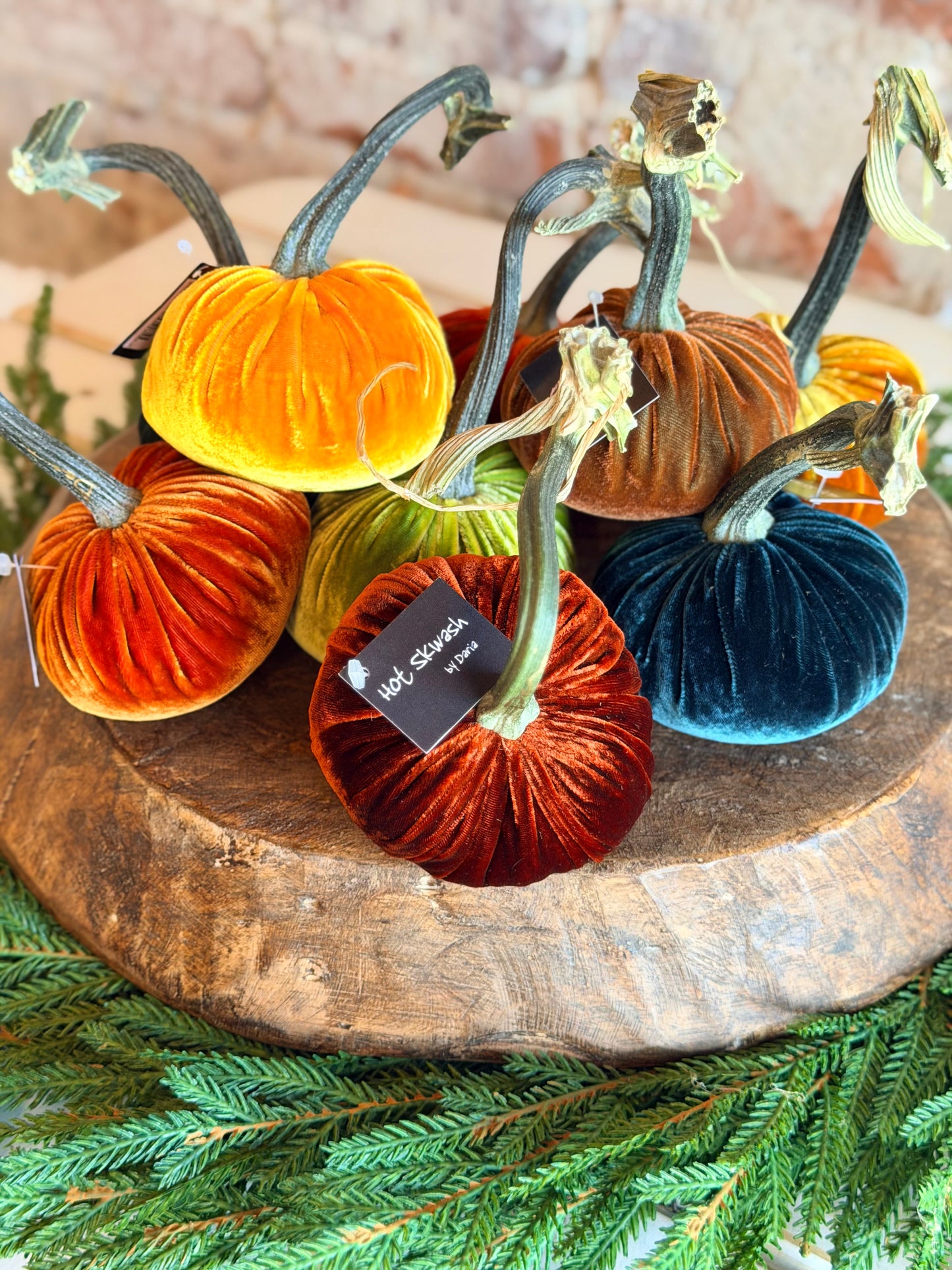 4" Velvet Pumpkin (Silk Options)