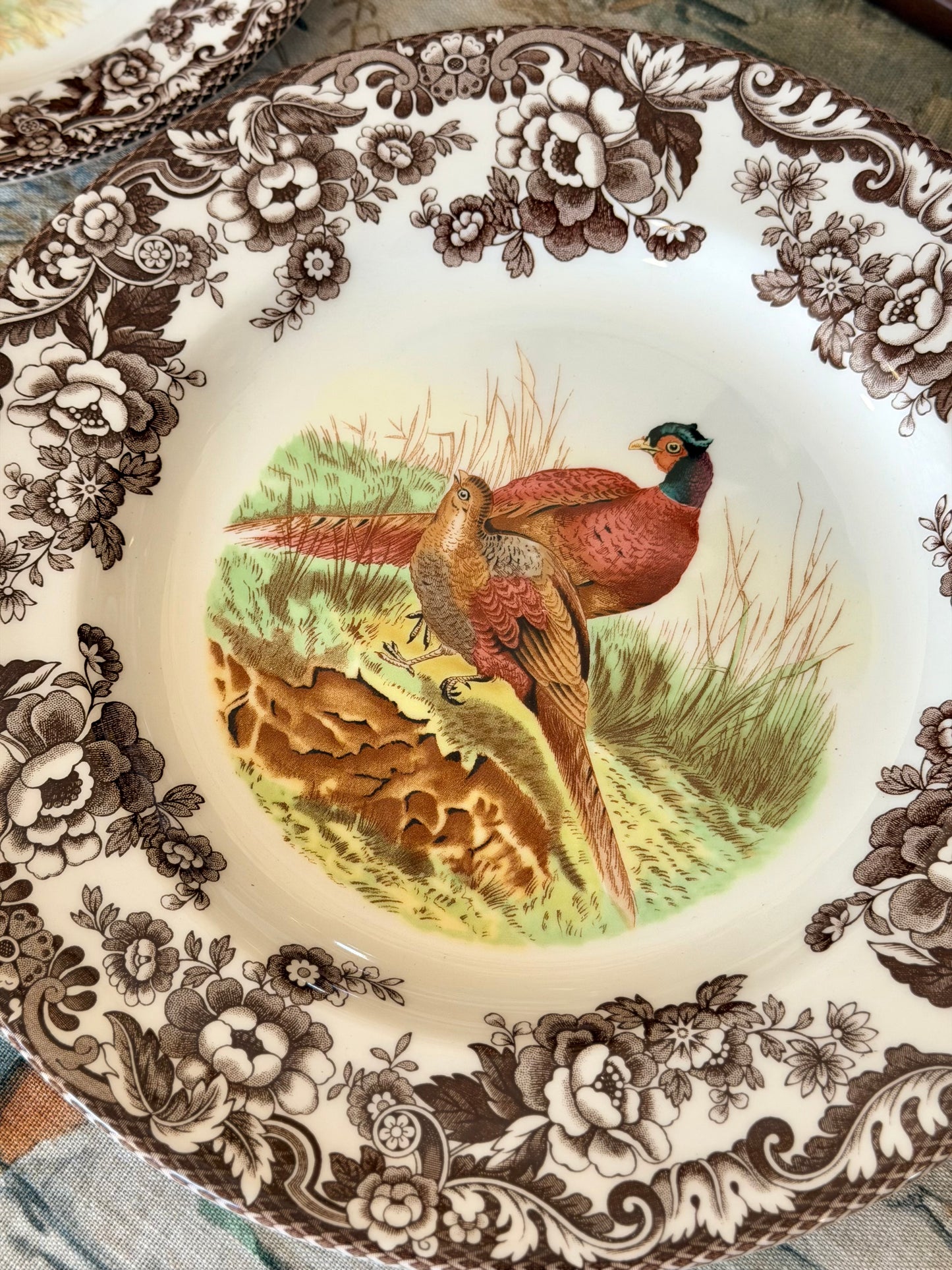 Spode Woodland Dinner Plate 10.5"