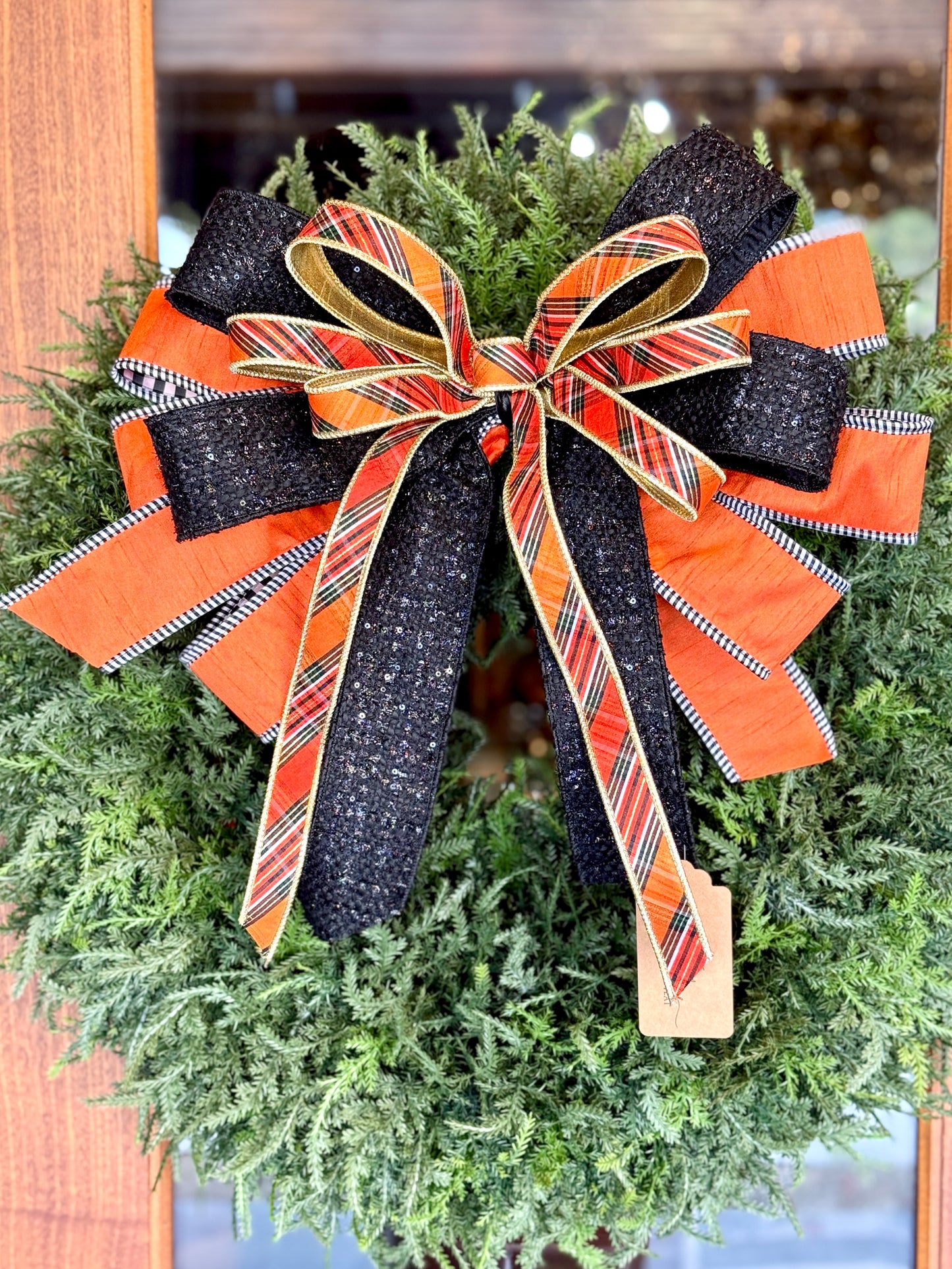 Trick, Treat & Tweed Bow