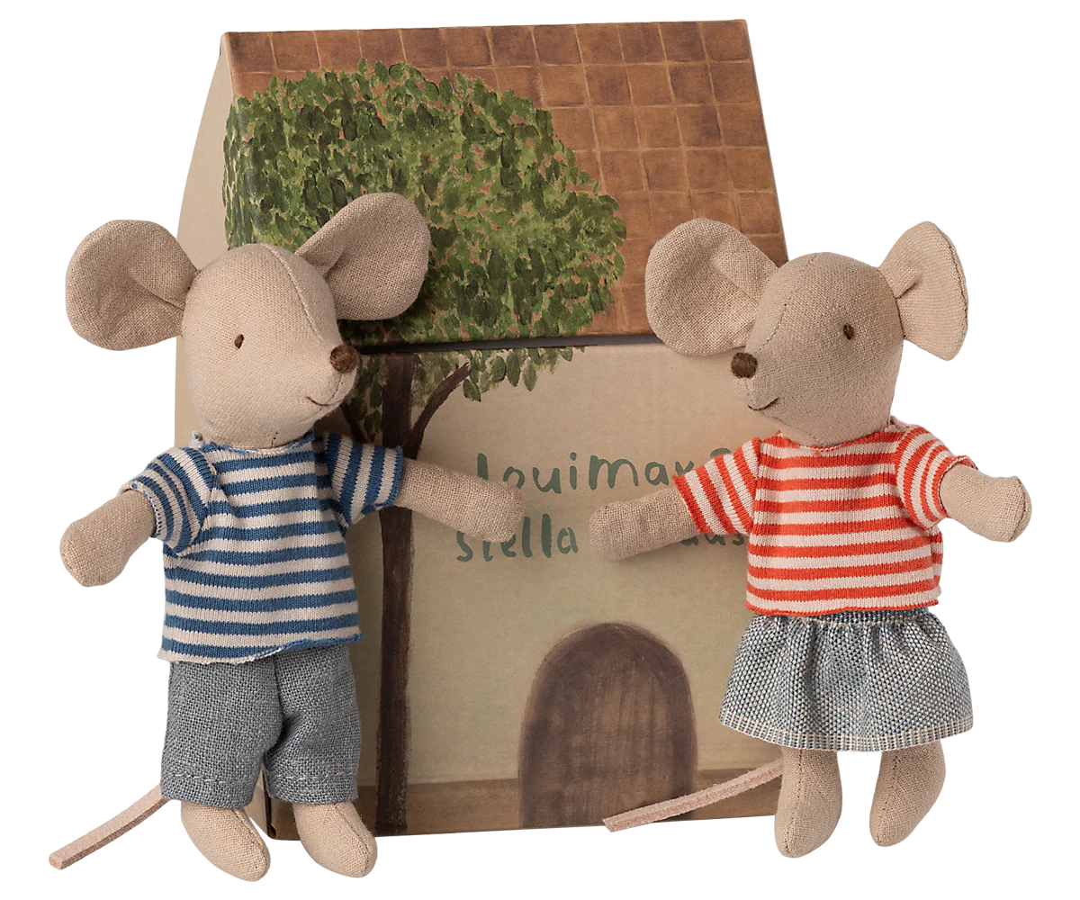 LouiMax & Stella, Little Sister and Brother Mice