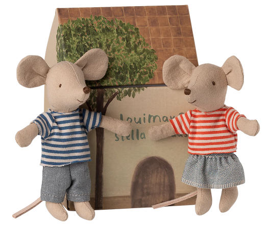 LouiMax & Stella, Little Sister and Brother Mice