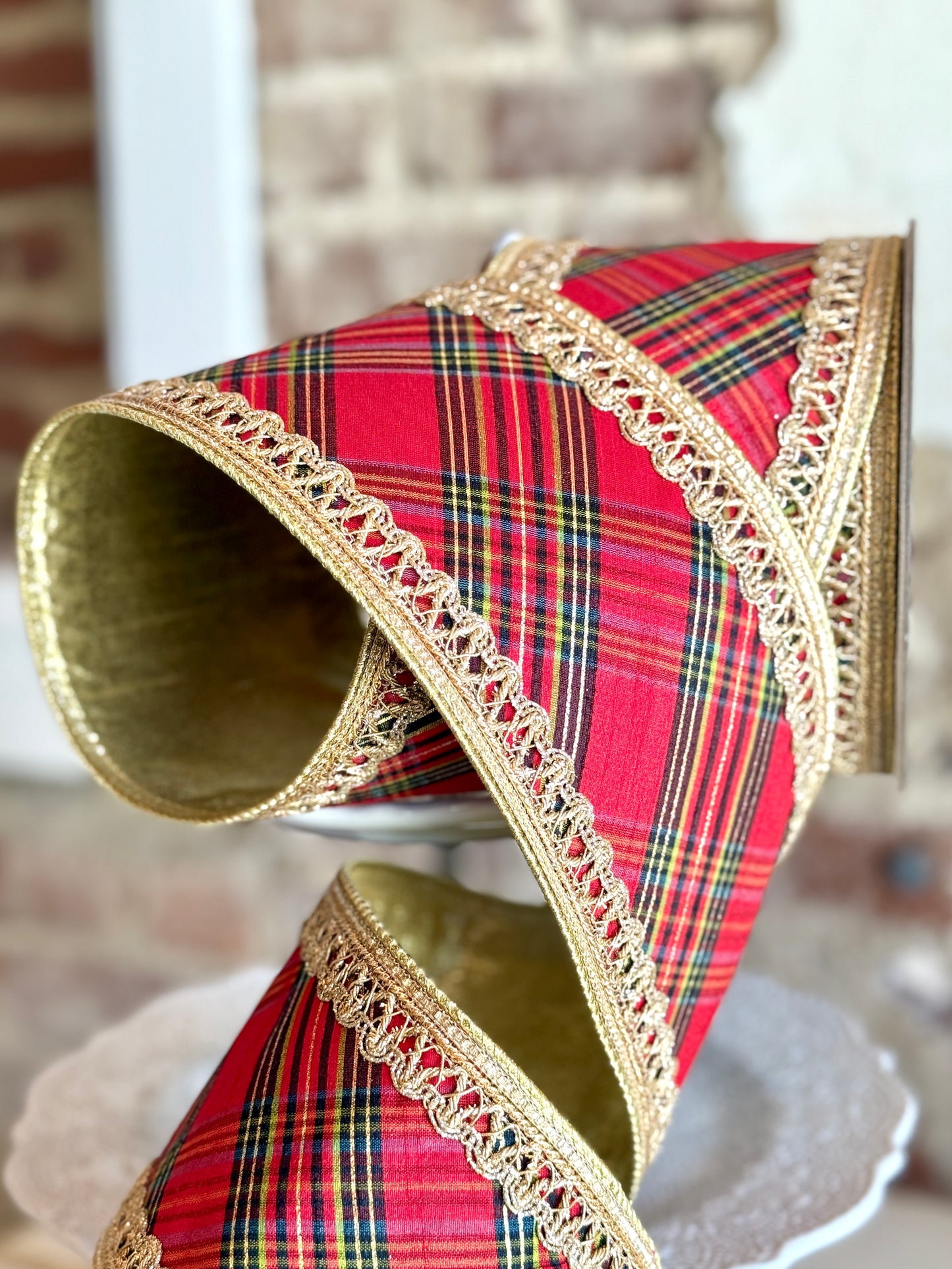 4” Multi Regal Plaid Ribbon