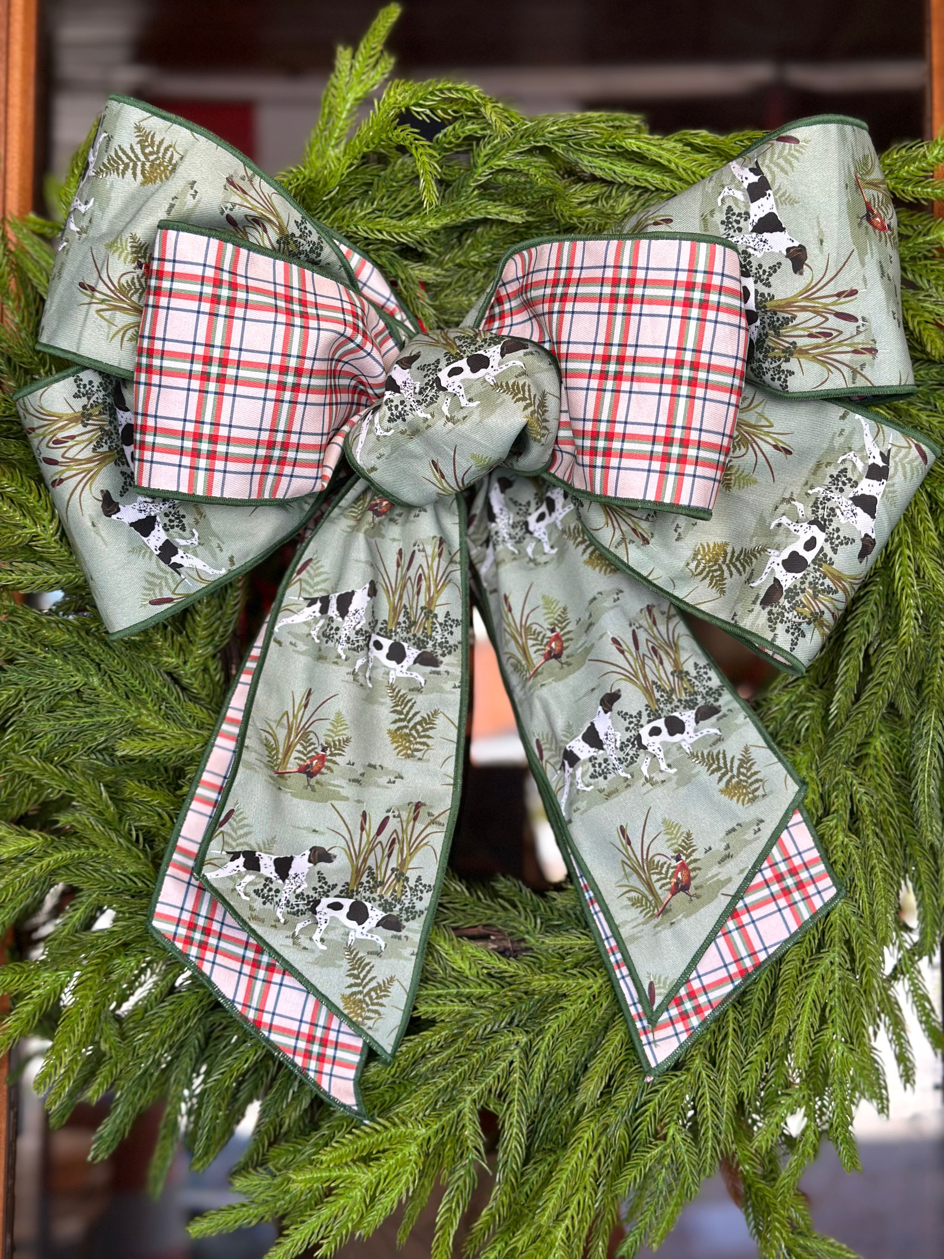 *ONLINE EXCLUSIVE! On the Hunt with Plaid Back Ribbon