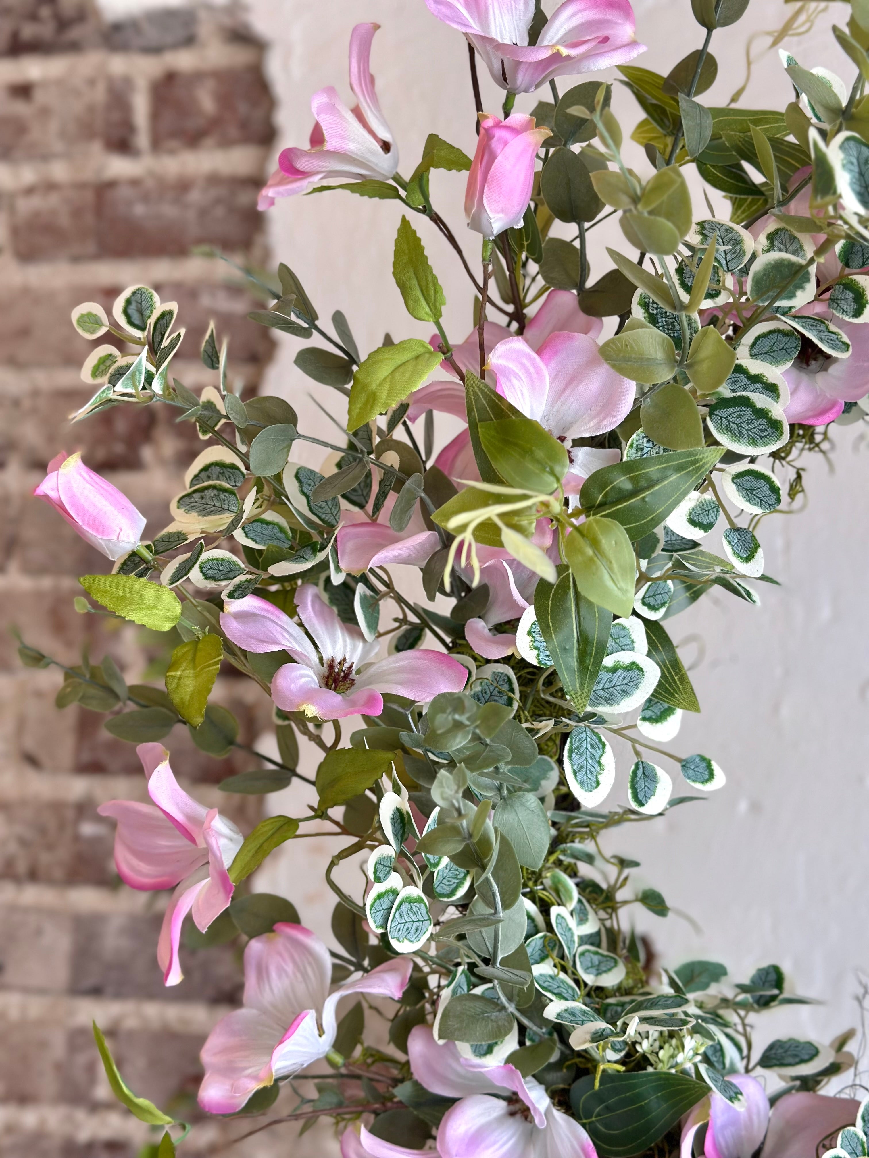 Blush Dogwood Wreath