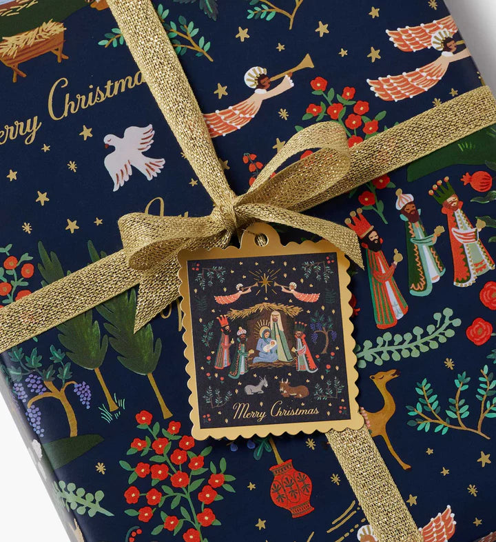 Pack of 8 Nativity Gift Tags