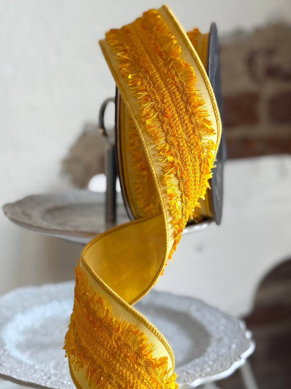 2.5” Luscious Ribbon, Yellow