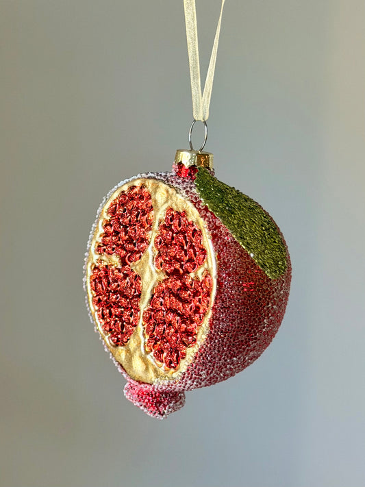 3.75" Pomegranate Ornament
