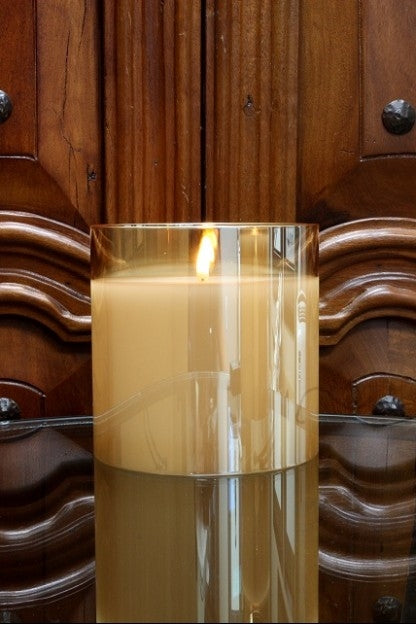 Champagne Radiance Poured Candle 5.75 x 5.75”