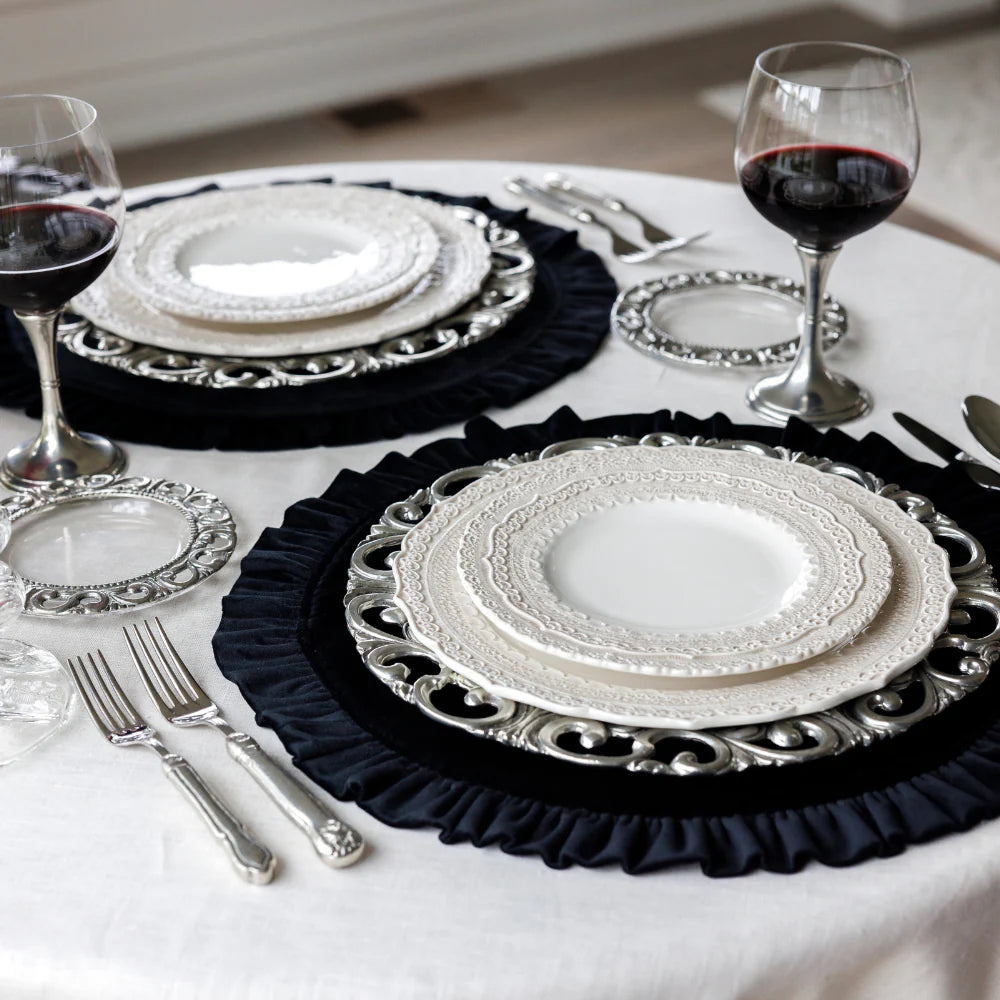 Arte Italica - Finezza Cream Salad / Dessert Plate